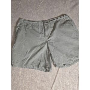 Old Navy Brand Just Below Waist Sage Green Cotton Chino Shorts Womens 18